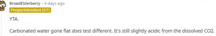 20. It's still slightly acidic from the dissolved