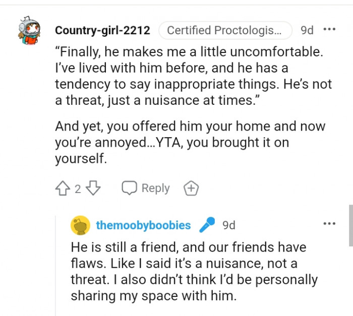 He's Not a Threat, Just a Nuisance at Times