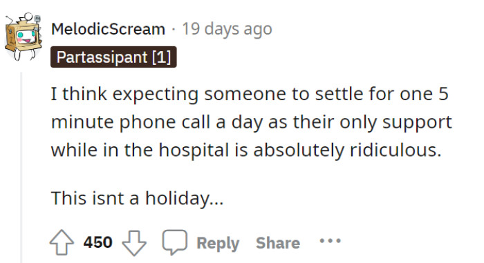 Setting time, maybe. Since communication is very important in any relationship.