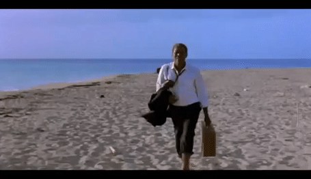 1. When Andy and Red finally reunite on a beach in Mexico, in The Shawshank Redemption (1994).