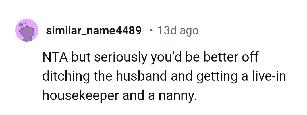 Getting a live-in housekeeper