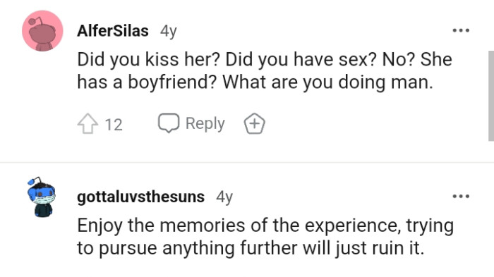 Trying to Pursue Anything Further Will Just Ruin the Whole Thing