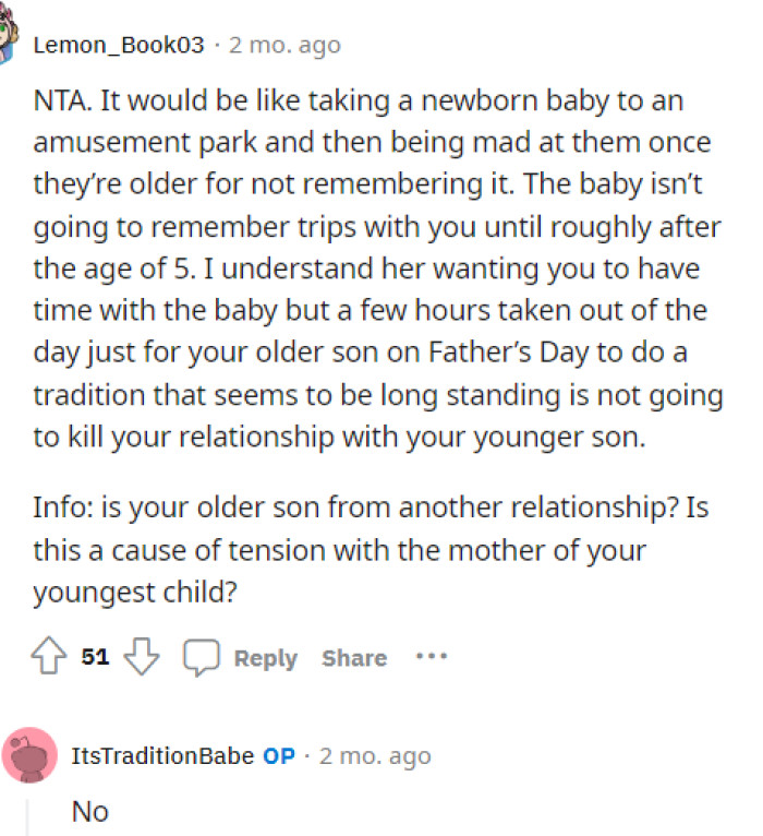 This comment clears things up a bit when it comes to the confusion of who had kids with whom.