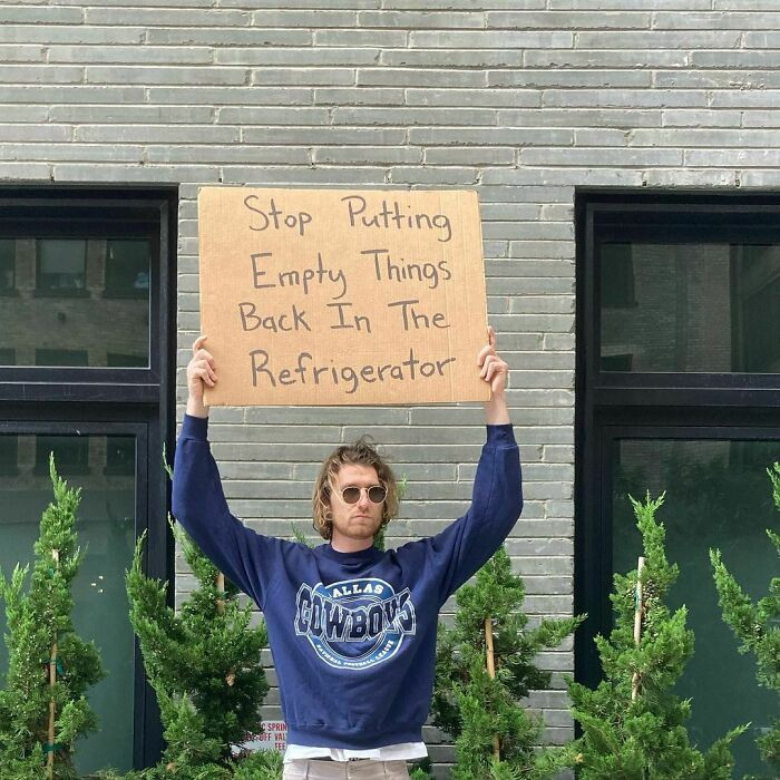 20. Stop putting empty things back in the refrigerator