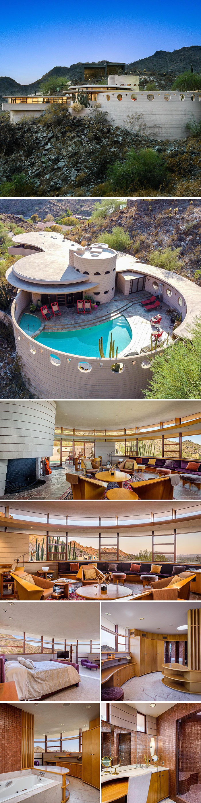 1. Frank Lloyd Wright's final design, the 