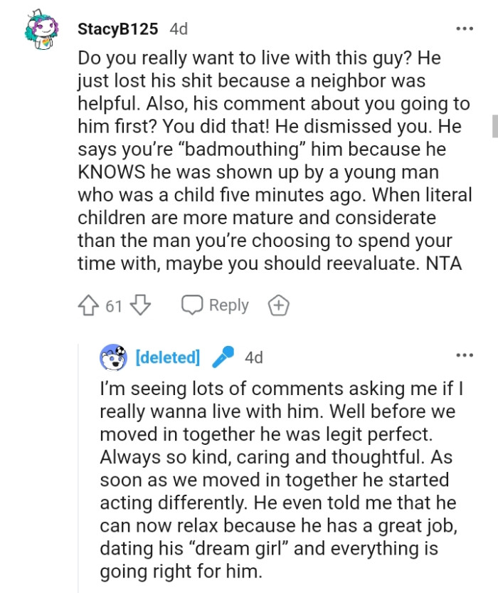 Considering the man you're choosing to spend time with