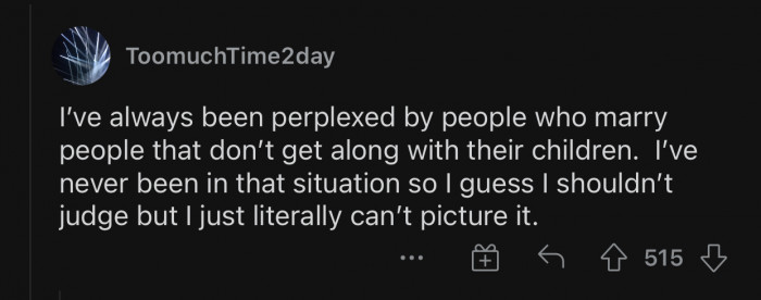 It's a weird situation to be in.