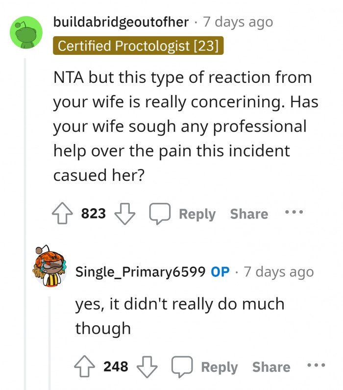 6. She must go to a professional and get advice on overcoming this traumatic event.
