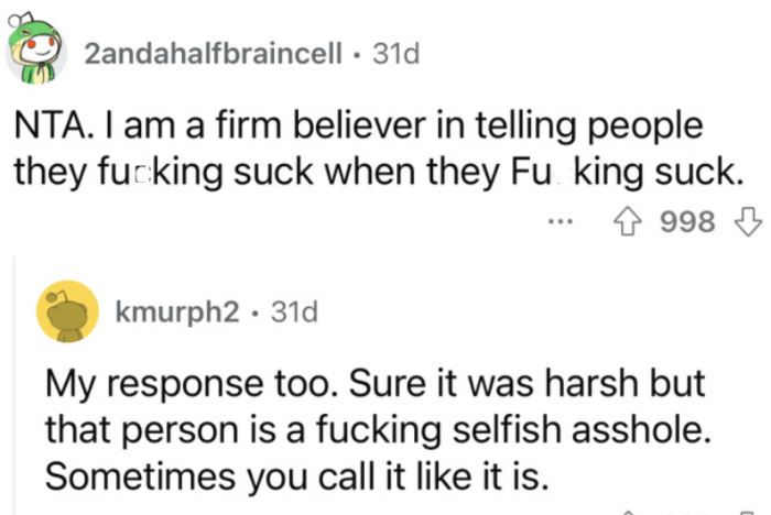 Sometimes you have to be direct and explicit.