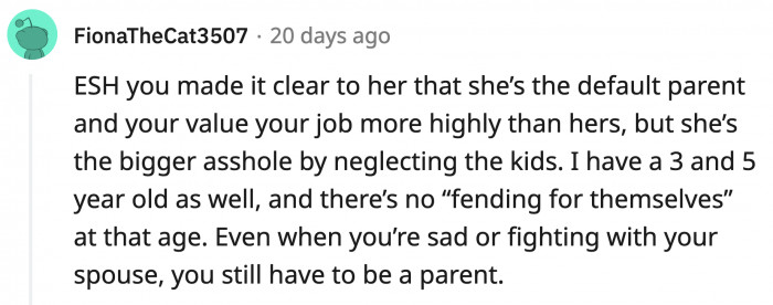 A redditor believed that everyone was at fault in this unfortunate incident