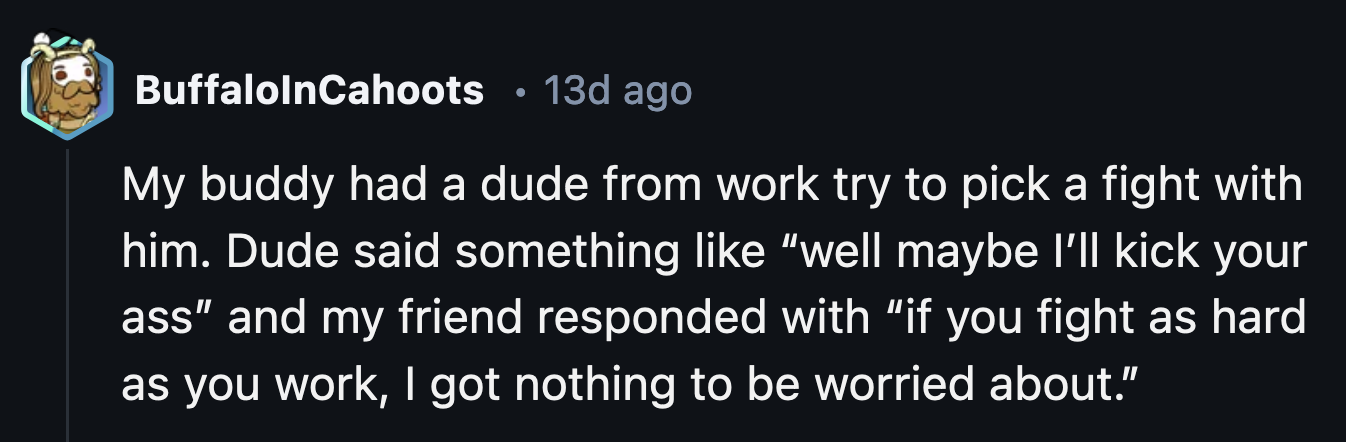 24. That job performance review didn't go so well.