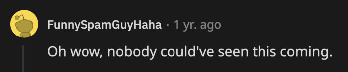 What a far-fetched conclusion! Not.