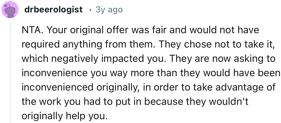 Check out some of the most upvoted comments: