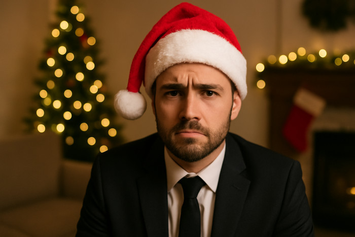 The Redditor’s holiday tradition almost turned into a full-blown Christmas showdown.