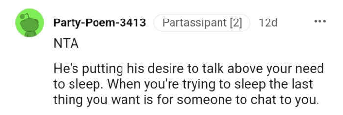 Let's have the top comments from other Redditors, shall we?