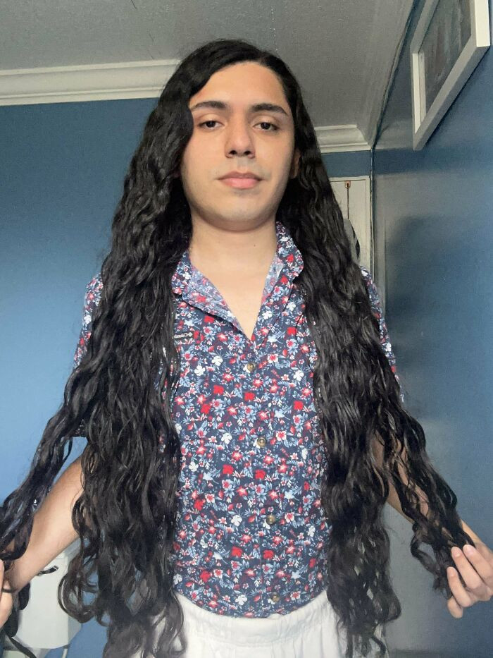 "My Parents Don't Know I Have Long Hair And I'm About To See Them After 4 Years And A Half. Should I Cut It?"