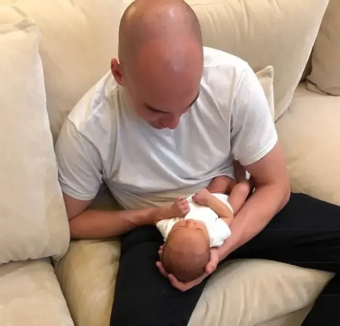 7. Look at that baby's arm! It's long!