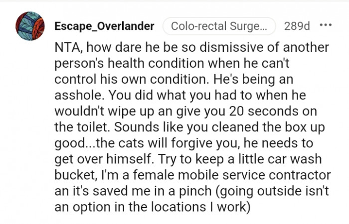 Sounds like you cleaned up the box real well