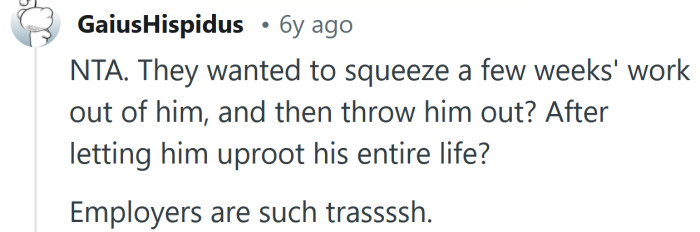 Let's see how the Reddit community reacted.