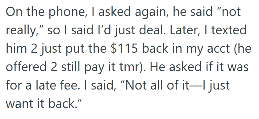 When He Brushed It Off Completely, She Decided to Take Control of the Situation and Asked for Her Money Back.