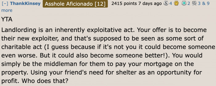 Other users felt that they're exploiting the situation.