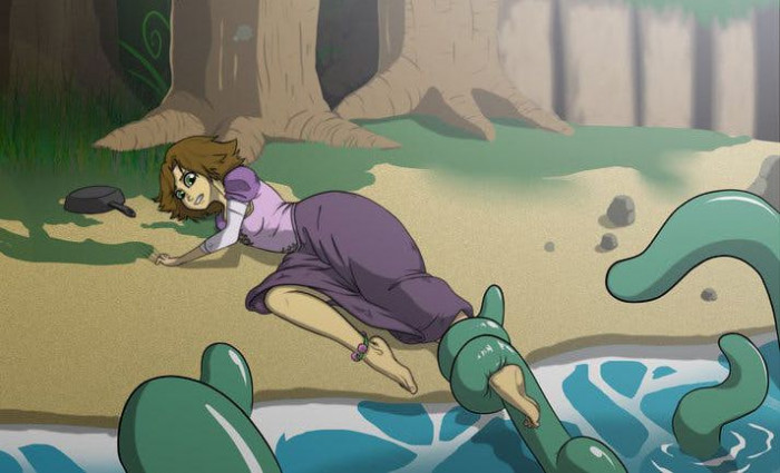 15. Sea Monsters Attack Rapunzel