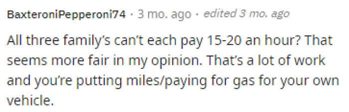 That would be a more fair agreement and maybe worth it, honestly, but otherwise, it wouldn't be worth the hassle you'd be going through.