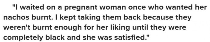 Pregnancy really brings out the weirdest food cravings in humans.