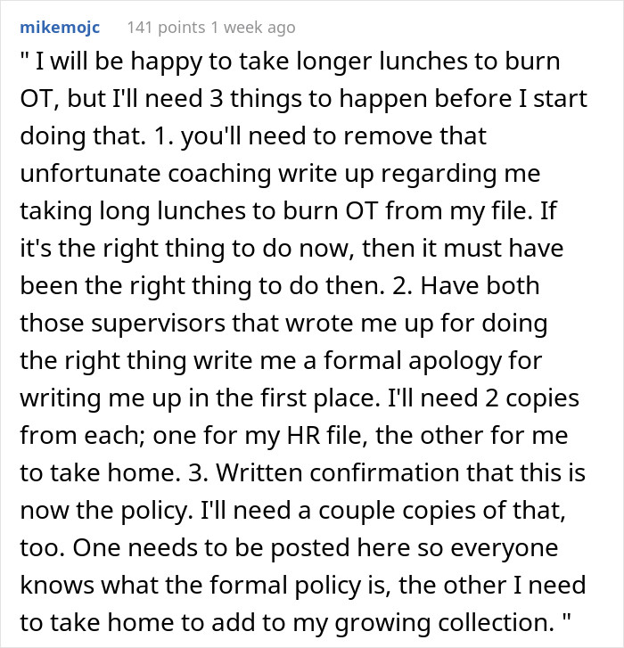 Three Things Have to Happen