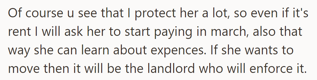 March rent introduction planned; landlord to handle any moves.