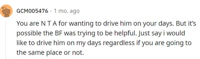 Just navigate with clear communication.