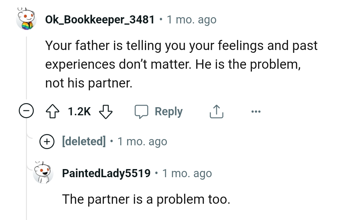 He Is the Problem and Not His Partner