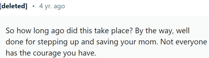 Not everyone has that kind of courage.