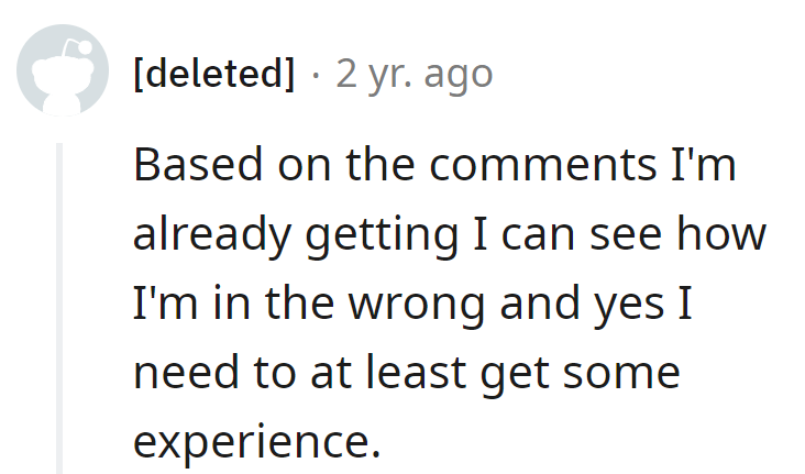 Comments are like arrows hitting the mark. Time for them to take the plunge into the experience pool.