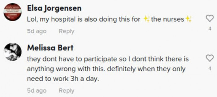 In contrast, there are a few who don’t find this deal so bad. After all, the workers have a choice, and they can choose to participate or decline.