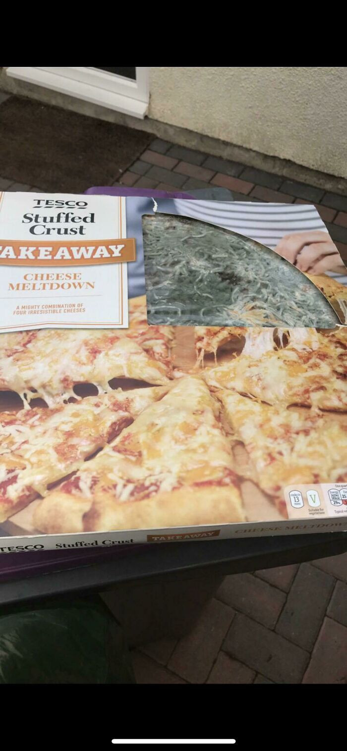 "Saw A Burnt Pizza On Here And Thought I’d Raise The Bar. My Pizza I Forgot I Bought Last Weekend That’s Been In The Boot Of My Car"