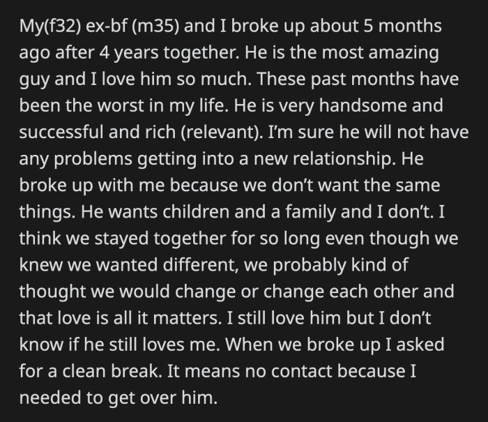 Her best friend cried and all their friends comforted her