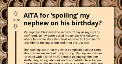 Woman Prioritizes Boyfriend's Birthday Over Son's, Leaves Son With Sister And Gets Angry When He Gets Spoiled