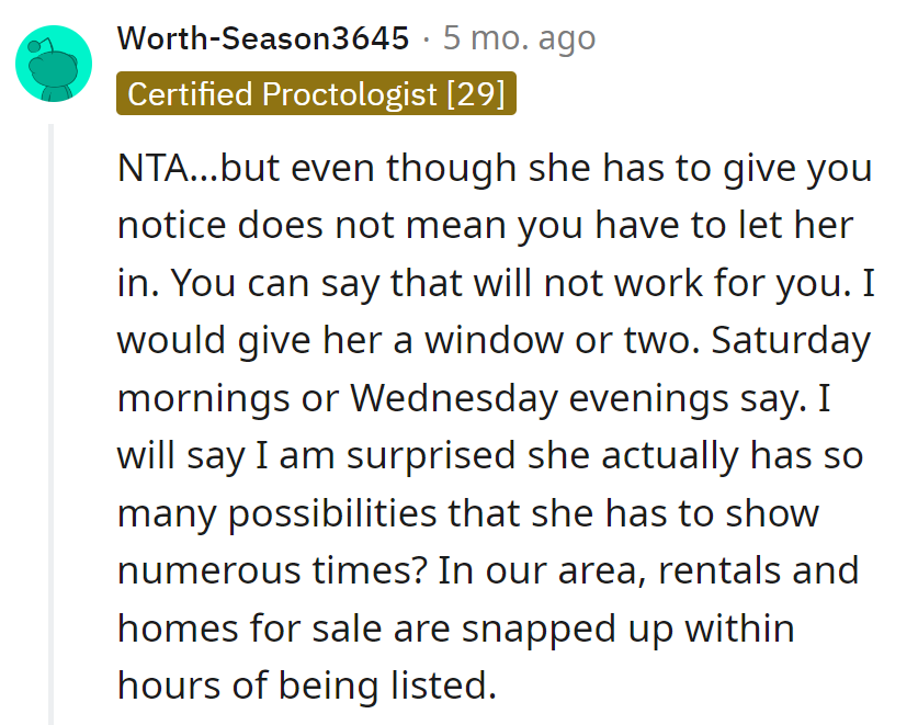 Notice isn't access. Schedule: Saturdays or Wednesdays. Her show must be a hit; here, places vanish faster than Wi-Fi in a storm.