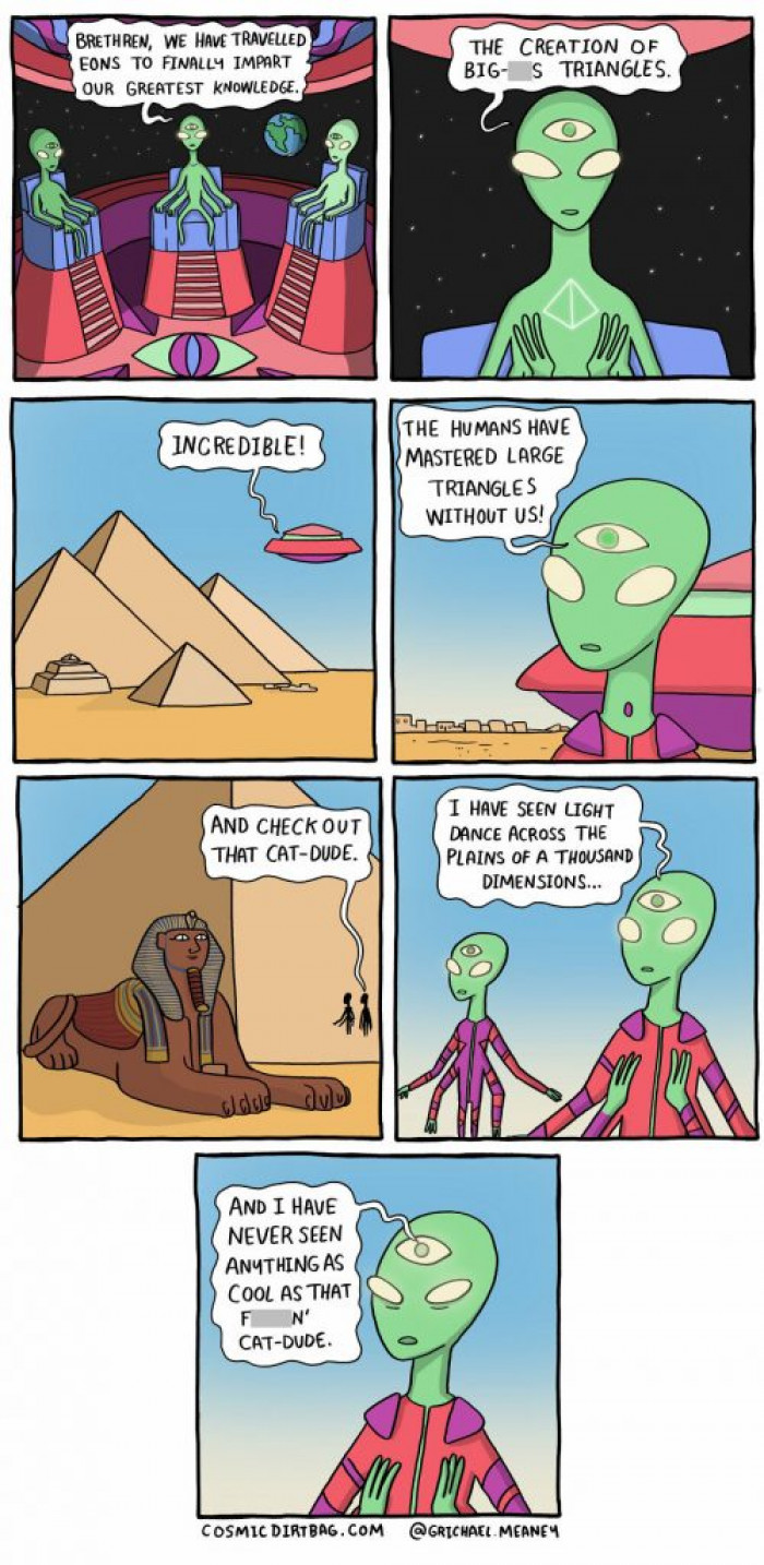 3. I have seen light across the plains of a thousand dimensions