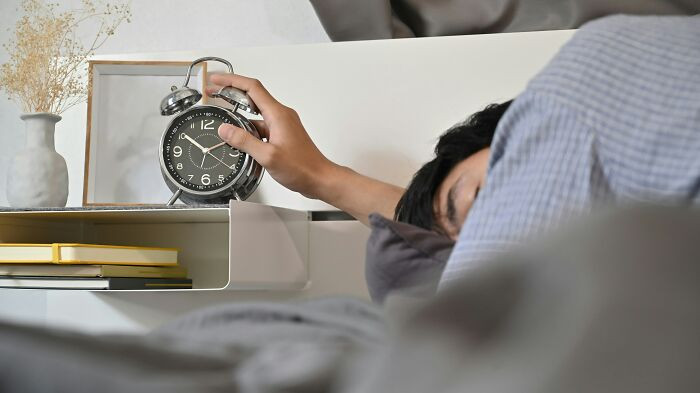 "Wake up in the middle of the night to take a pee then just autopiloted into my morning routine... It wasn't until after I drank my coffee that I realized it was only 3AM and that I wasn't going to be able to go back to sleep. "