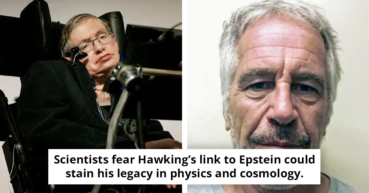 New Epstein Files Reveal Professor Stephen Hawking Pictured with Two Women in Bikinis