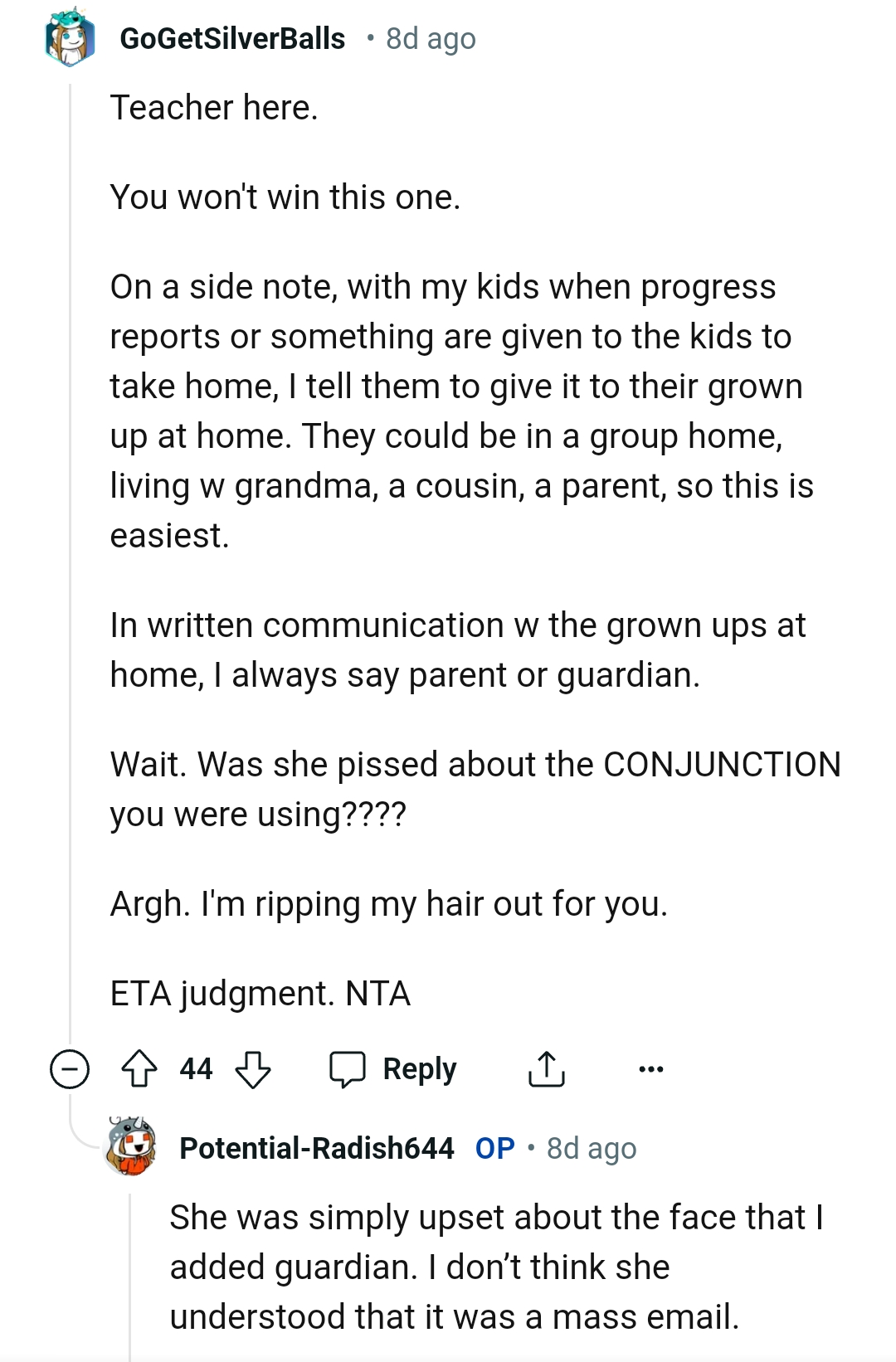 There's no winning here