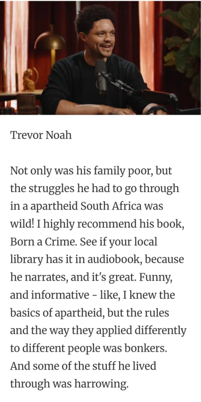 14. Trevor Noah