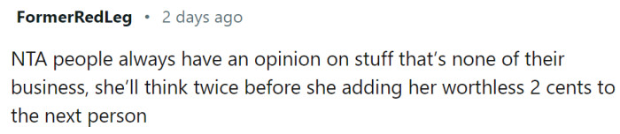 OP was, in fact, teaching her a lesson. So, she shouldn't feel sorry about this.