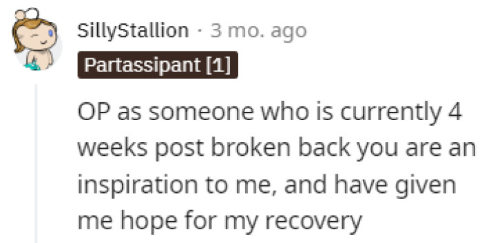 OP is an inspiration