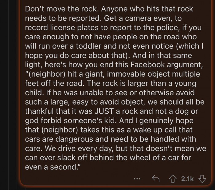 OP should install a camera to record license plates.