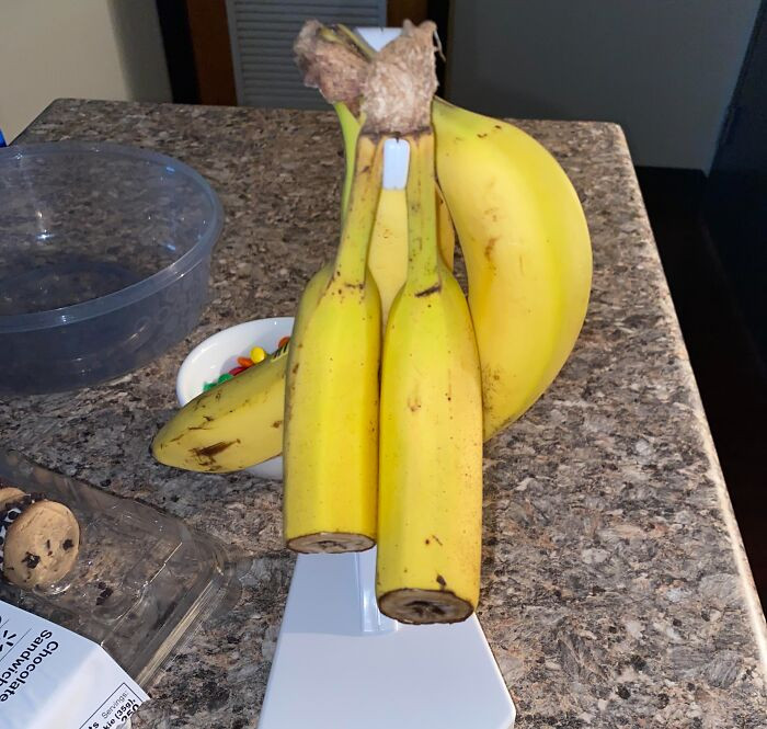 "How My Roommate Chooses To Eat His Bananas"