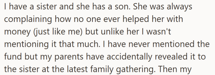 A casual family gathering turned into a revelation when his parents let slip the secret he’d kept for years.