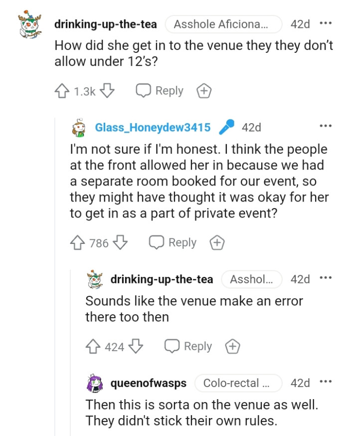 Sounds Like the Venue Made an Error There Too